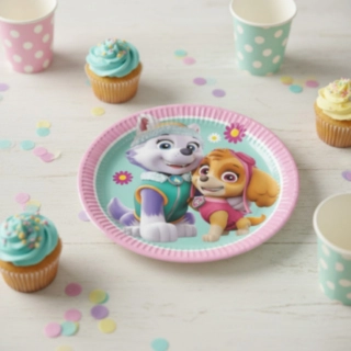Paw Patrol® Skye & Everest Paptallerkener