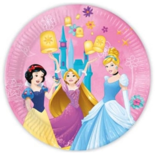 Disney Princess® Pap Middagstallerkener