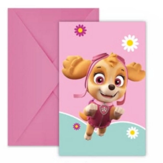 Paw Patrol® Skye & Everest Invitationer
