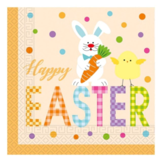 Happy Easter Servietter
