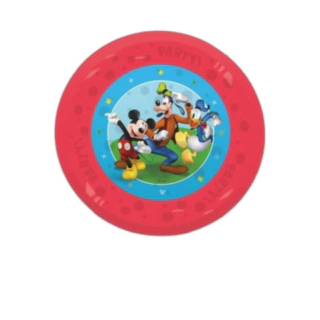 Mickey Mouse® Genanvendelige Plasttallerkener