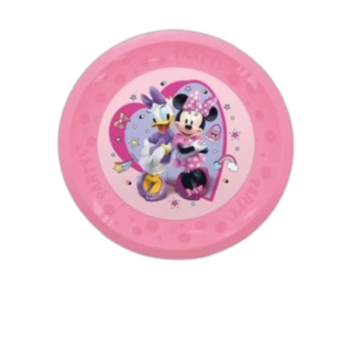 Minnie Mouse® Genanvendelige Plasttallerkener Lyserød
