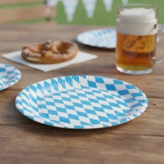 Oktoberfest Paptallerkener