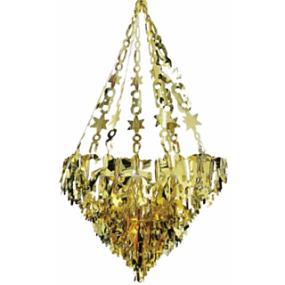 Lysekrone Diamant Guld