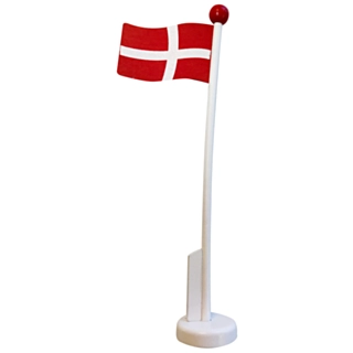 Dannebrog Bordflag I Træ