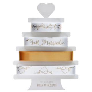 Just Married Klistermærkebånd