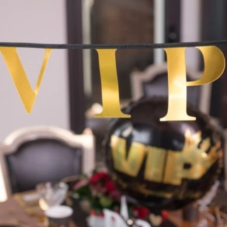 VIP Guirlande Guld