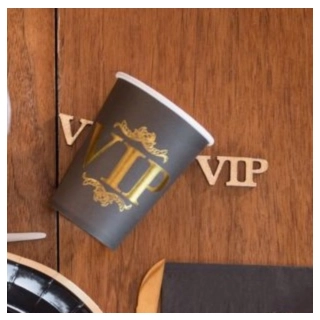 VIP Papkrus Guld/Sort