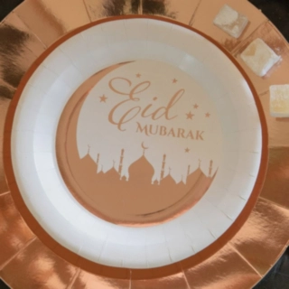 Eid Mubarak Tallerkener