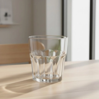 Premium Plastik Café Vandglas