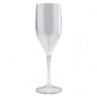 Premium Plastik Champagneglas