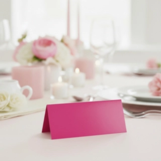 Bordkort Pink