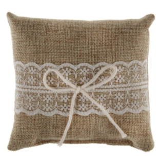 Jute Blonde Ringpude