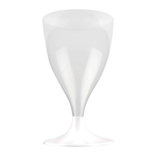 Genanvendelige Champagneglas Hvid