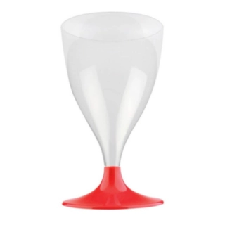 Genanvendelige Champagneglas Rød