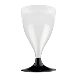 Genanvendelige Champagneglas Sort
