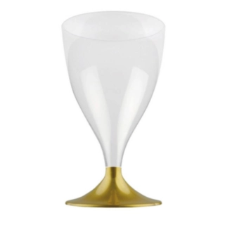 Genanvendelige Champagneglas Guld