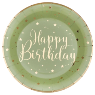 Happy Birthday Paptallerkener Oliven