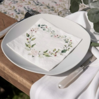 Hjerteblomst Servietter