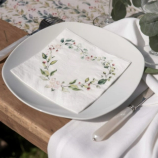 Hjerteblomst Servietter