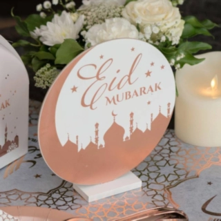 Eid Mubarak Bordpynt