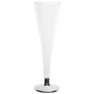 Flute Tynde Champagneglas Sølv