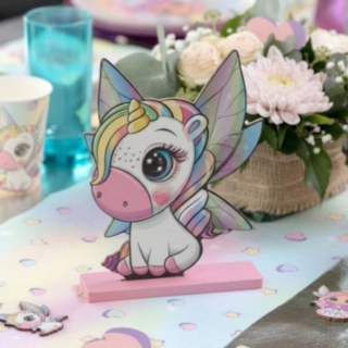 Fairies & Unicorns Borddekoration Træ