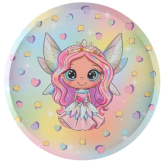 Fairies & Unicorns Paptallerkener