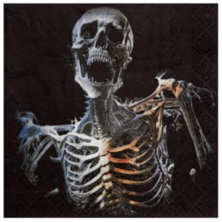 Horror Skelet Servietter