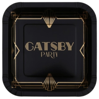 Gatsby Party Paptallerkener