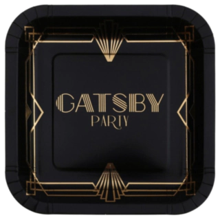 Gatsby Party Paptallerkener