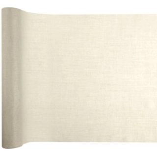 Mousseline Bordløber Beige