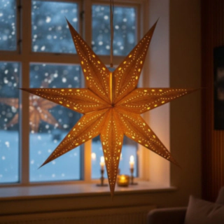 Glimmer LED Julestjerne