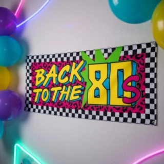 80'er Pop Banner