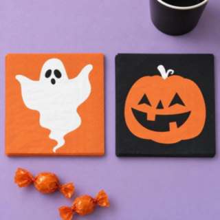 Halloween Spøgelse Servietter