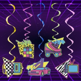 80'er Time Of My Life Swirls