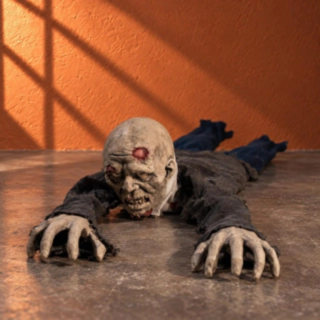 Kravlende Zombie