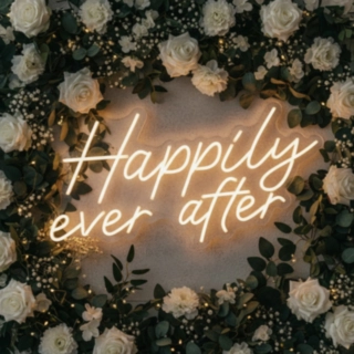 Happily Ever After Neon Skilt