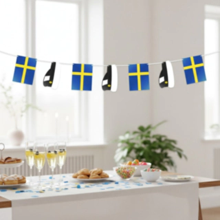 Svensk Student Flagguirlande