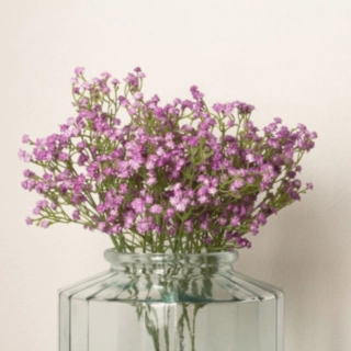 Brudeslør Blomster Lilla