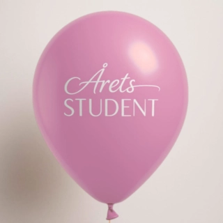 Årets Student Balloner Lyserød