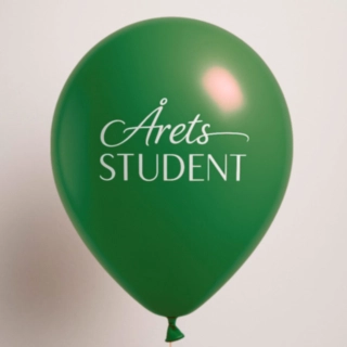 Årets Student Balloner Metallisk Grøn