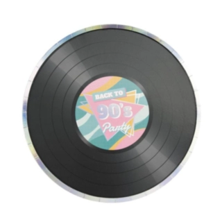 Vinylplade 90'er Paptallerkener