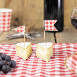 Ternede Picnic Vimpelflag Kagepinde