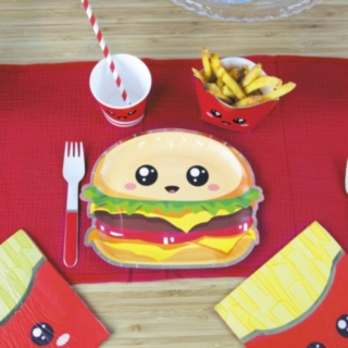 Salty Junkfood Paptallerkener