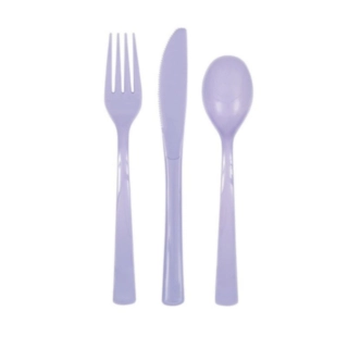 Plastik Bestik Lilla