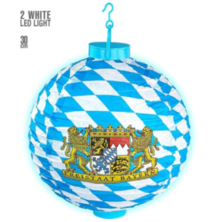 Oktoberfest Rispapirslampe LED