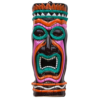 3D Hawaii Totem Vægpynt