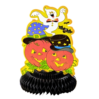 Halloween Honeycomb Bordpynt