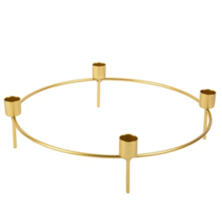Ring Lysestage Guld